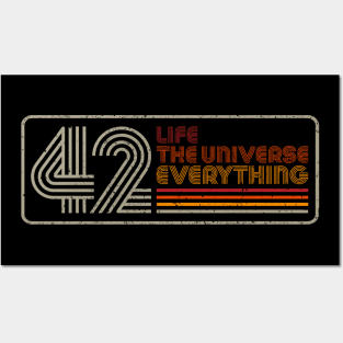 Retro 42 Posters and Art